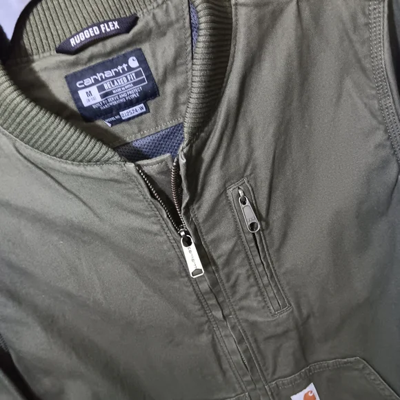 Carhartt Womens Dark Green Military Jacket - Picture 2 of 5